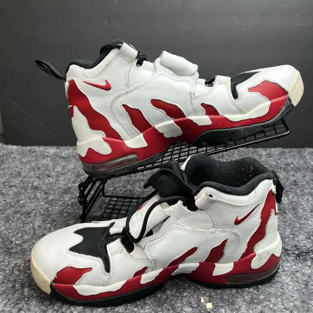Nike Air Max DT 96 Red White Black Men’s 9 US Deion Sanders Turf